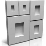 3D obkladový panel Portland 50x50cm