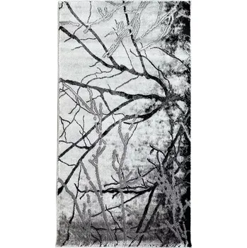 Koberec Koberec Frisee Diamond 0,8/1,5 A0064 světle šedá/stříbrná