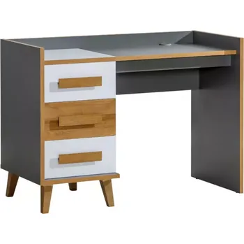 Psací stůl Psací Stůl Werso 85cm Dub Riviera/Bílý Bryl/Antrac