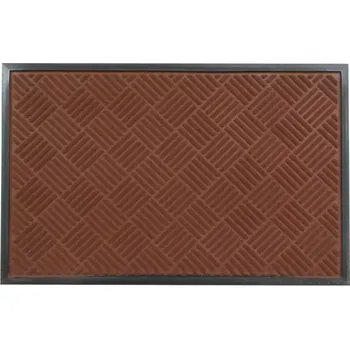 Reliefní rohožka premium hnědá 60x90 Cmrb60900