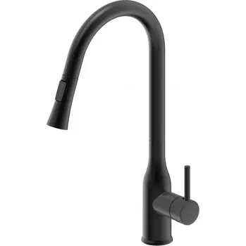 Vodovodní baterie Baterie dřezová stojánková HEMATYT ČERNÁ