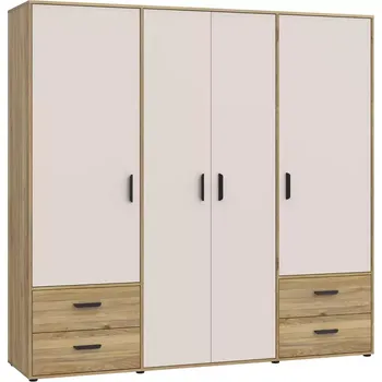 Šatní skříň Skříň Mokkaro MOKS841-M802 písek/dub mauvella