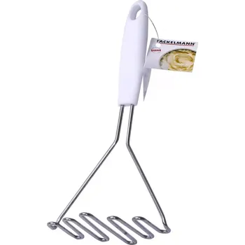 Jednorázové nádobí Šťouchadlo inox Eco bílé 521159