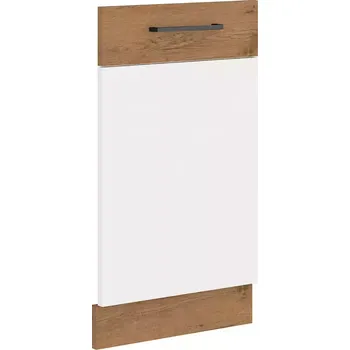 Kuchyňská skříňka Dvířka pro vestavnou myčku Vigo 713X446, bílá/ dub lancelot