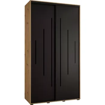 Předsíňová stěna Skříň 45 Canaris 12 140 artisan/černá/černá