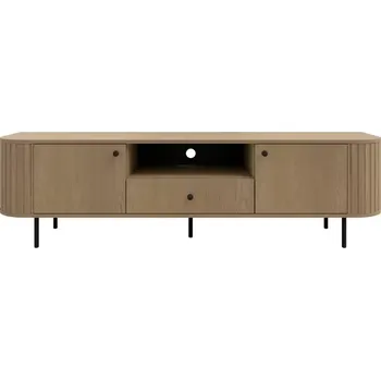 Obývací stěna Tv stolek Ovalio 321 2F 1S dub cremona