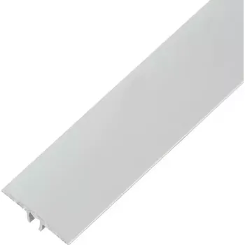 Stavební profil Plochá spojovací lišta LWP 35 5W1 1,86m C-0 stříbrný
