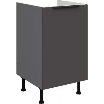 Kuchyňská skříňka Aria GR/ANT Anti Fingerprint 50zl 1f Bb