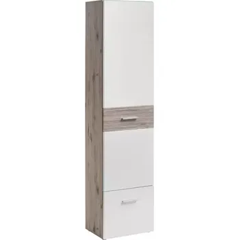 Kancelářská sestava Skříň Gustavo Typ A Wellington/Bílý Lesk Dww Gv Typ A