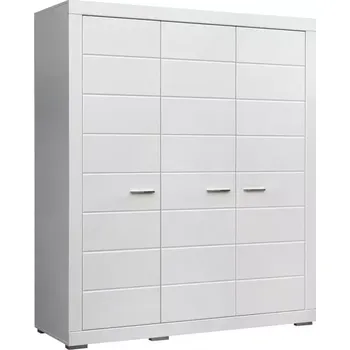 Kancelářská sestava Skříň Snow 3d 166cm Bílá Mat