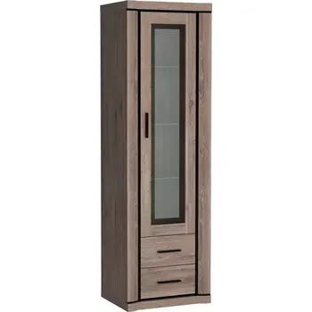 Vinotéka Vitrína Dallas 58cm Dub Lanýž