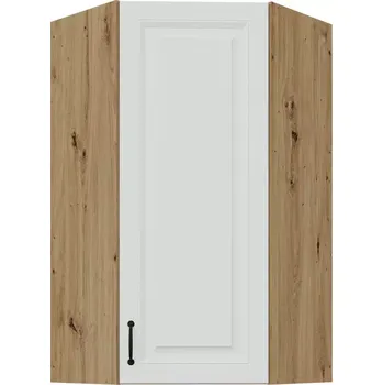 Kuchyňská skříňka Stilo bílý/artisan 60x60 GN-108 1F (45°)