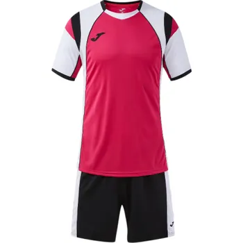 Fotbal Komplet JOMA LIGA PRO, barva růžová - bílá - černá, velikost M