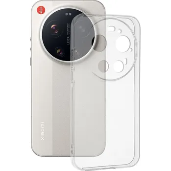 Pouzdro na mobilní telefon Techsuit - čirý silikon - Xiaomi 17 Ultra - transparentní
