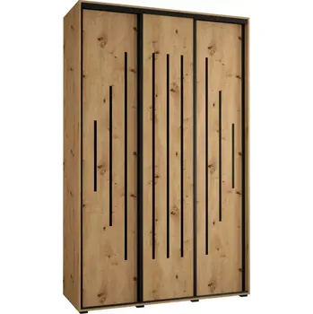 Předsíňová stěna Skříň 45 Canaris 12 160 artisan/černá