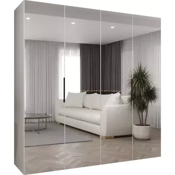 Předsíňová stěna Skříň Marbella III 200 bílá/černá