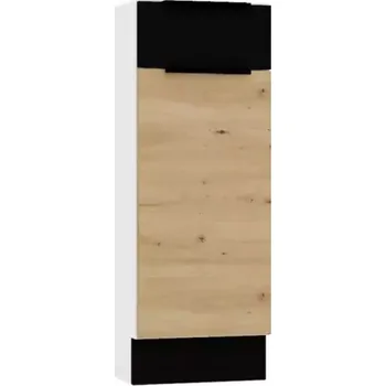 Kuchyňská skříňka Kuchyňská skříňka Elena D30S/1 P/L dub artisan/černá