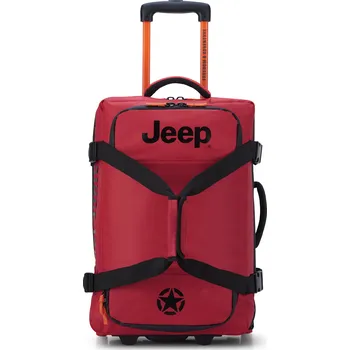 Cestovní taška Cestovní taška na kolečkách Delsey X JEEP JS005A 55 cm 274321004 - červená 38 l