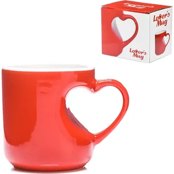 Žertovný předmět Zamilovaný hrníček - OUŠKO SRDCE