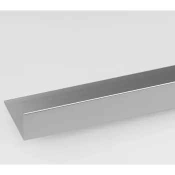 Stavební profil Profil uholníkový hliník chrom 10x15x1000