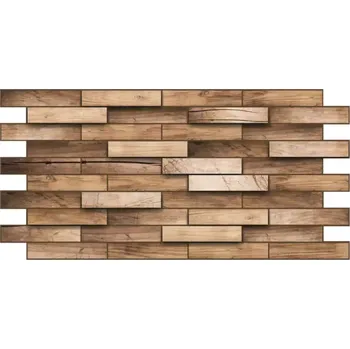 Obklad Nástěnný panel PVC Walnut 98x48 cm