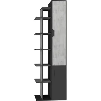 Kancelářská sestava Regál Nano Na4 enigma/grafit