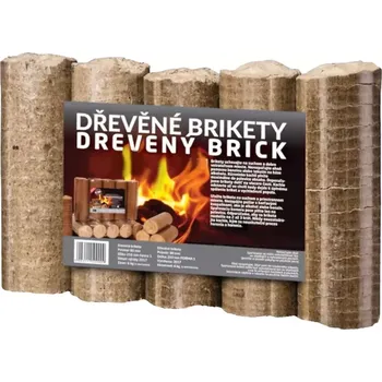 Dřevěné brikety - válec, 6 kg