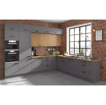 Kuchyňská skříňka Kuchyňská Skříňka AVA dub artisan/antracit 50d 1f 1s bb