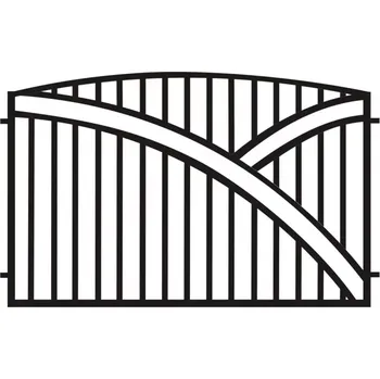 Plot PLOTOVÉ POLE GENUA 2x1,25 ZN RAL9005 MAT