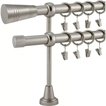 Garnýž Garnýž dvouřadá 200 cm Tubo Fi 19 satén