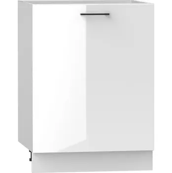 Kuchyňská Skříňka Oscar D60 Pl bílá lesk/bílá