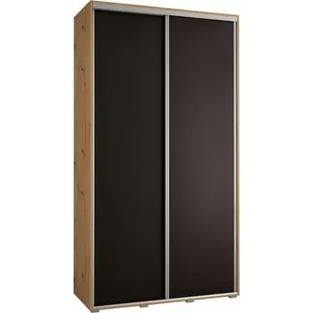 Předsíňová stěna Skříň 45 Canaris 1 140 artisan/černá/silver