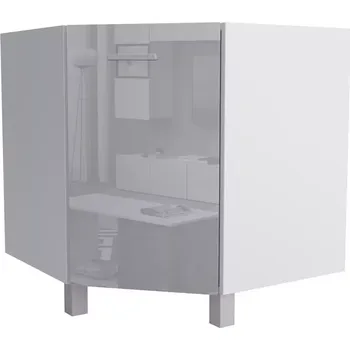 Kuchyňská Skříňka Lucjan 90/90 dnsk lux šedá