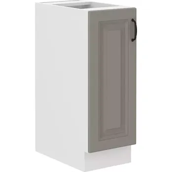 Kuchyňská skříňka Kuchyňská Skříňka Stilo claygrey/bílá 30D cargo BB