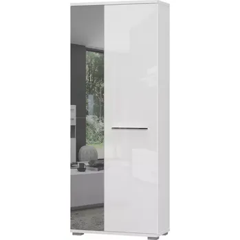 Předsíňová stěna Skříň 2D2S Piano V20G bílá lesk