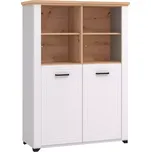 Vitrína Valencia Pop 2K artisan/bílá 11011381