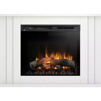 Elektrický krb Paria 28 bílá mat