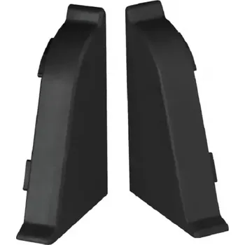 Kuchyňská pracovní deska Koncovka levá pro lištu k pracovní desce BL44 černý lesk 056P