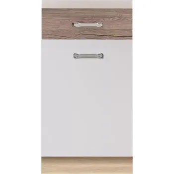 Kuchyňská skříňka Kuchyňská skříňka Econo 3D Dub Sonoma/Bílý/San Remo