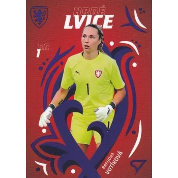 Sběratelský sportovní předmět insert karta BARBORA VOTÍKOVÁ 2024 Hrdí Lvi Hrdé Lvice číslo HL-1