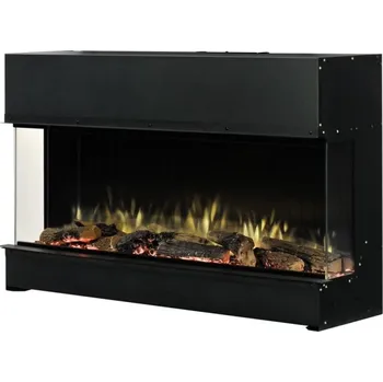 Dimplex Třístranný elektrický krb Vivente Plus 75´ Optiflame®