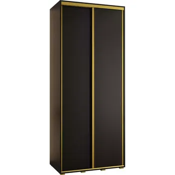 Předsíňová stěna Skříň 45 Canaris 1 120 černá/gold