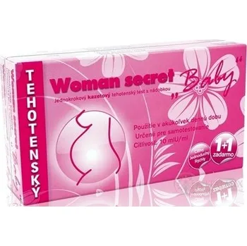 Zdraví Imperial Vitamins&nbsp;Woman secret BABY těhotenský test kazetový (1 + 1) 2 ks