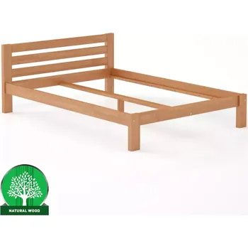 Ložnicová sestava Postel borovicová LK105–140x200 olše