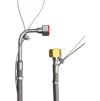 Příslušenství pro vysokotlaký čistič MS Technika Pro Vysokotlaká nerezová hadice FORMGAS 1500 mm 200 Bar W21,8LH