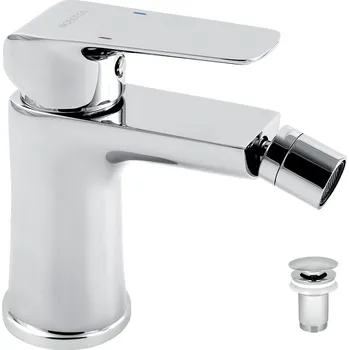 Bidetová baterie s výpustí Nobless Tina chrom