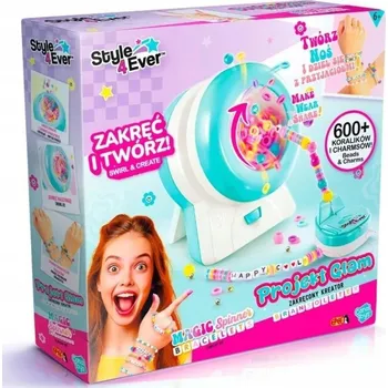 kreativní sada AUTOMAT NA NÁRAMKY 600 DÍLKŮ KREATIVNÍ DÁREK PRO HOLČIČKU 7 LET