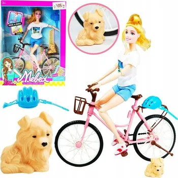Panenka Sada Panenka + psa na kole a doplňků