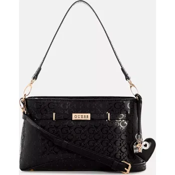 Kabelka GUESS dámská kabelka Jerica G-Shine černá
