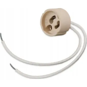 Objímka na žárovku Porcelánová objímka GU10 pro LED/halogenové žárovky D.3187 Pawbol